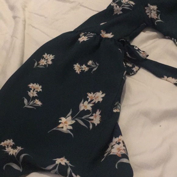 Green and floral top size m - Picture 4 of 4